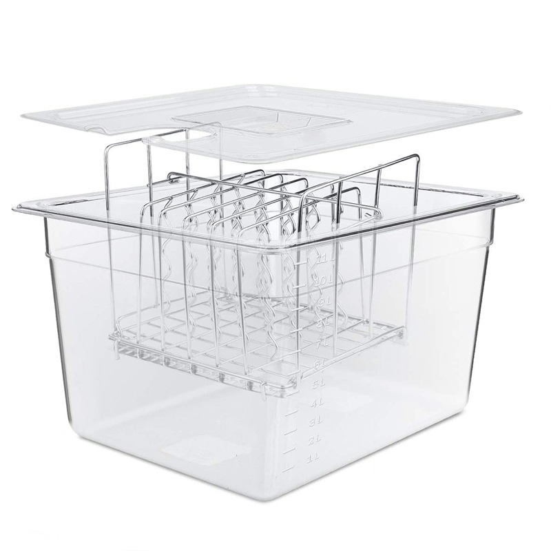 Sous Vide Container With Lid 11L - Contenedor de agua cubierto de 11L