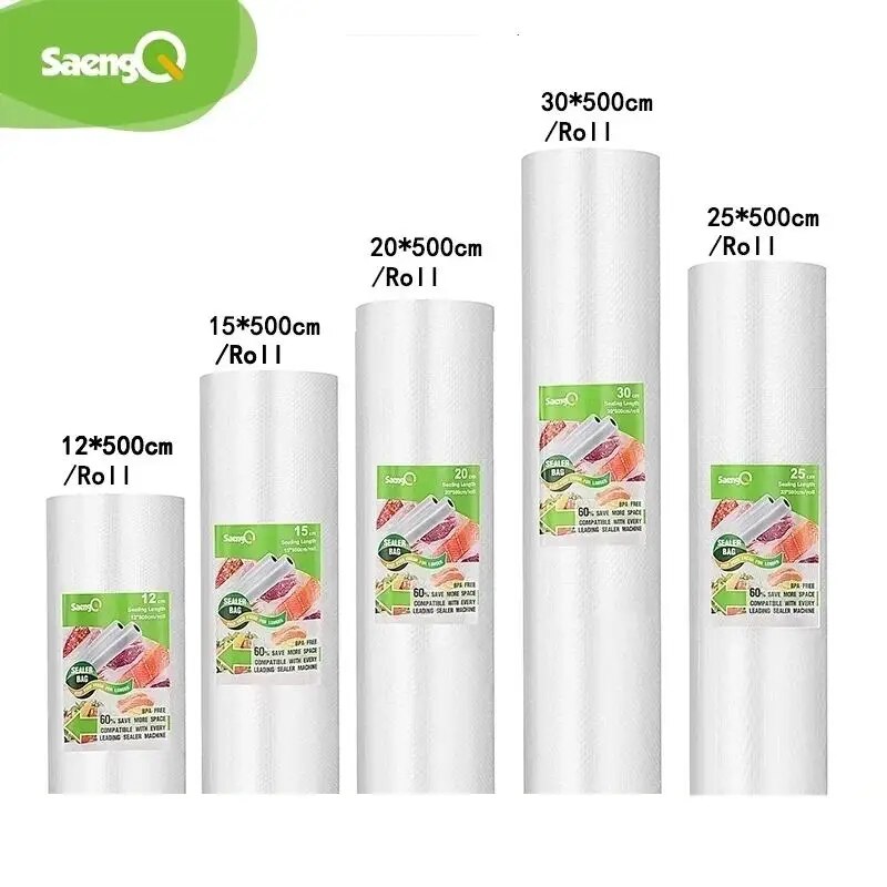 Vacuum Sealer Machine For Sous Vide - SaengQ-Bolsas para sellador al vacío de