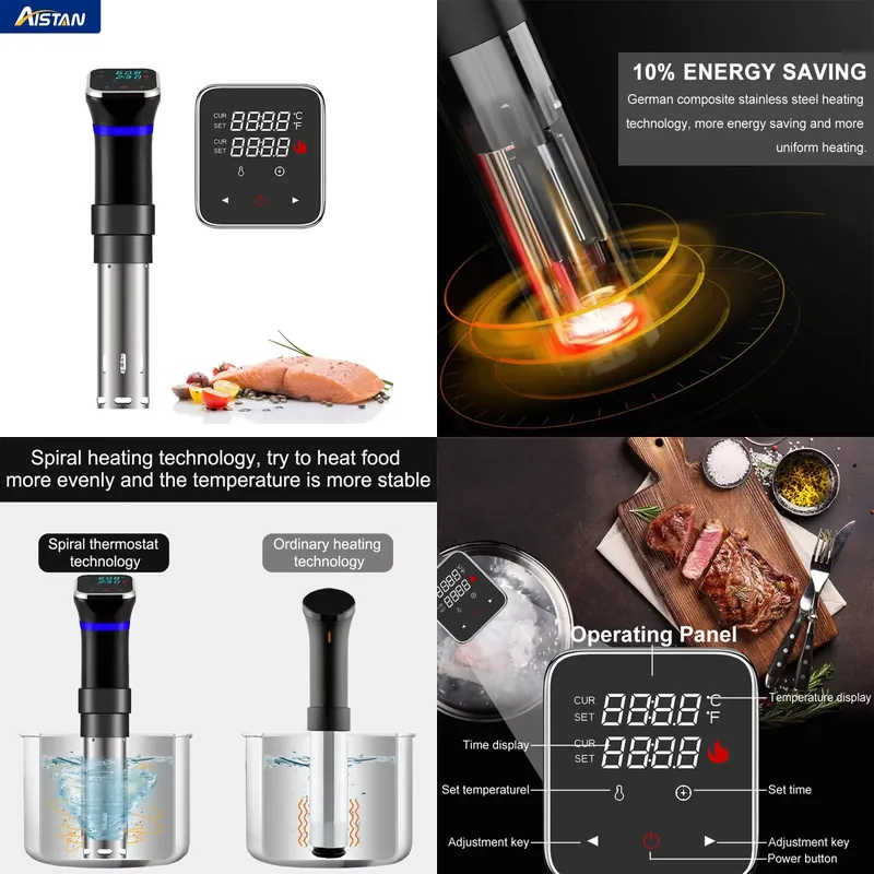 Sous Vide Immersion Circulator Wifi - Máquina Sous Vide con Wifi S012,