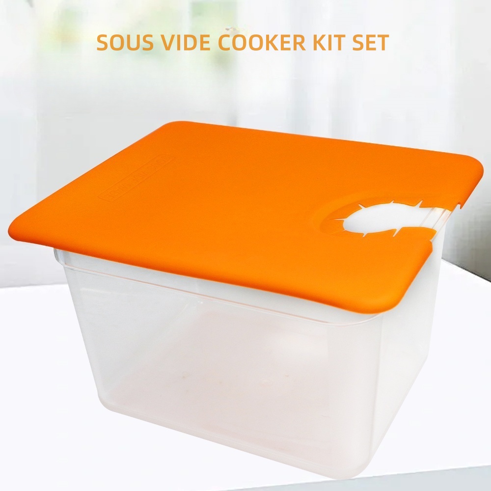 Sous Vide Container With Lid 11L - Juego de cocina Sous Vide para