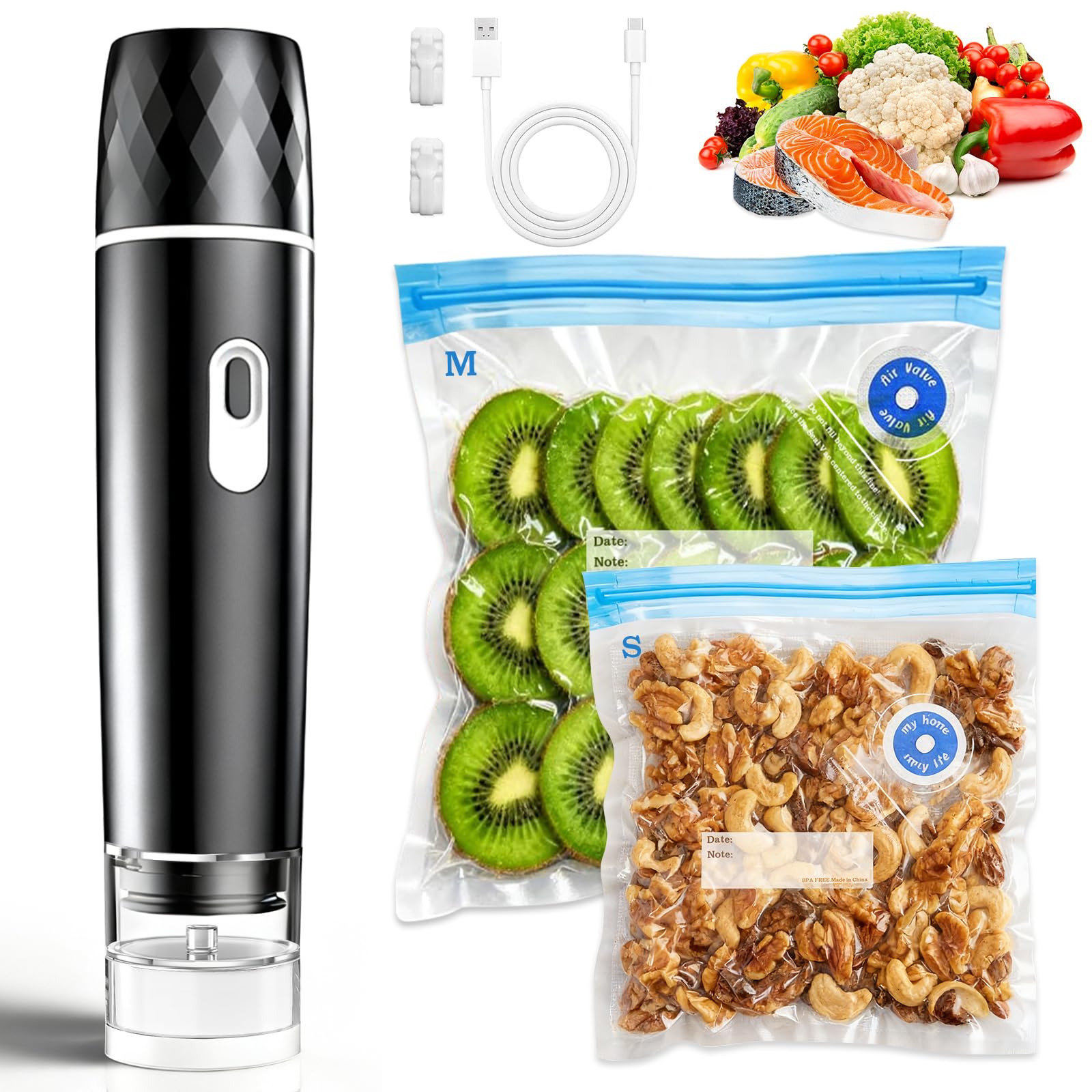 Vacuum Sealer Machine For Sous Vide - Sellador de Alimentos al Vacío, Máquina