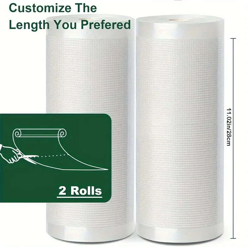 Vacuum Sealer Bags Rolls Bpa Free - Bolsas de Vacío Libres de BPA,
