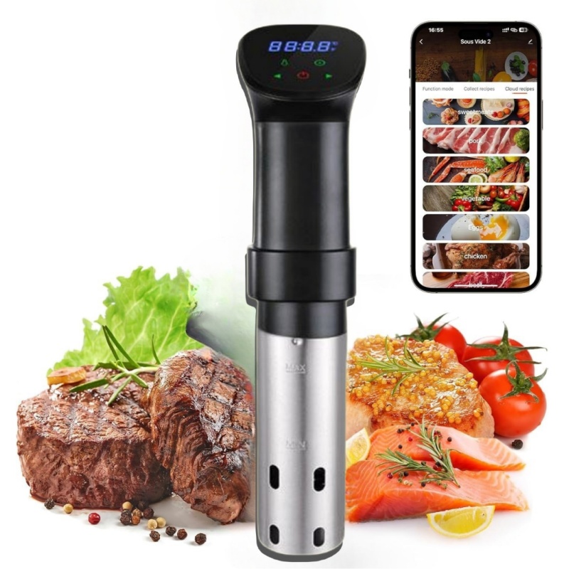 Sous Vide Precision Cooker 1100W - Cocina de precisión Sous Vide avanzada