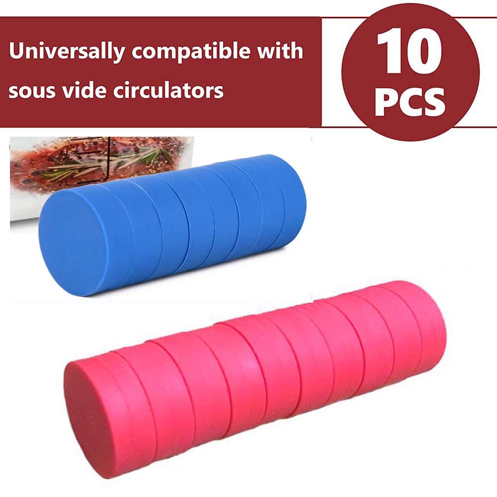 Sous Vide Weights Food Grade - 5/10 unidades de imanes para Sous
