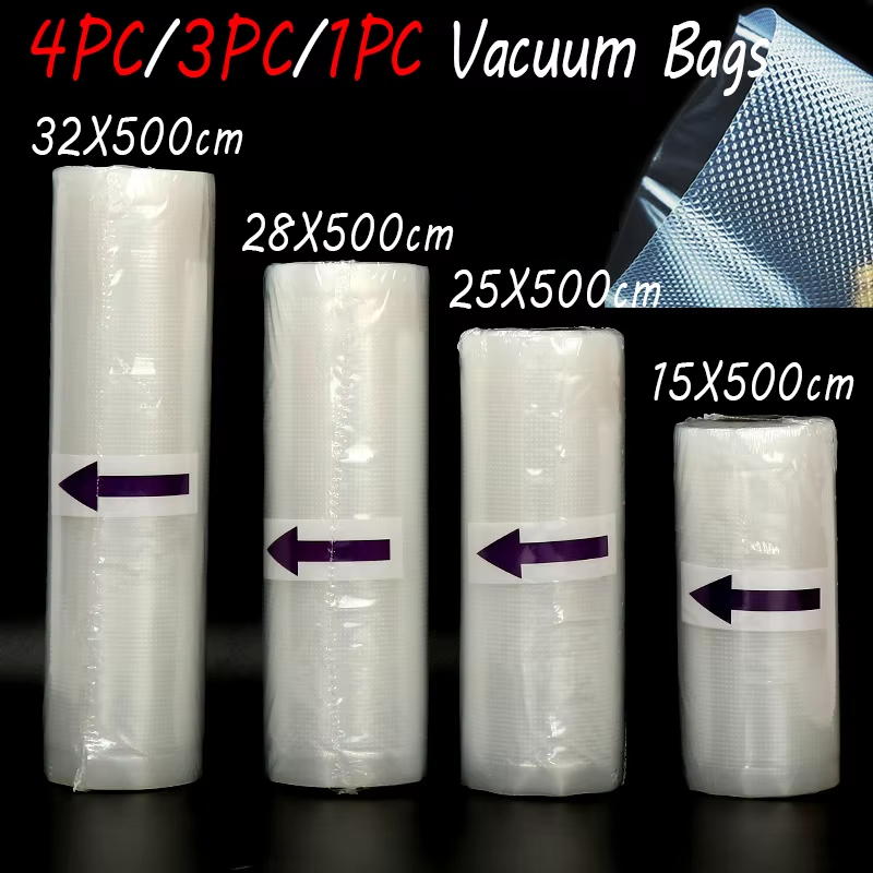 Vacuum Sealer Bags Rolls Bpa Free - Bolsas para sellar alimentos al vacío,
