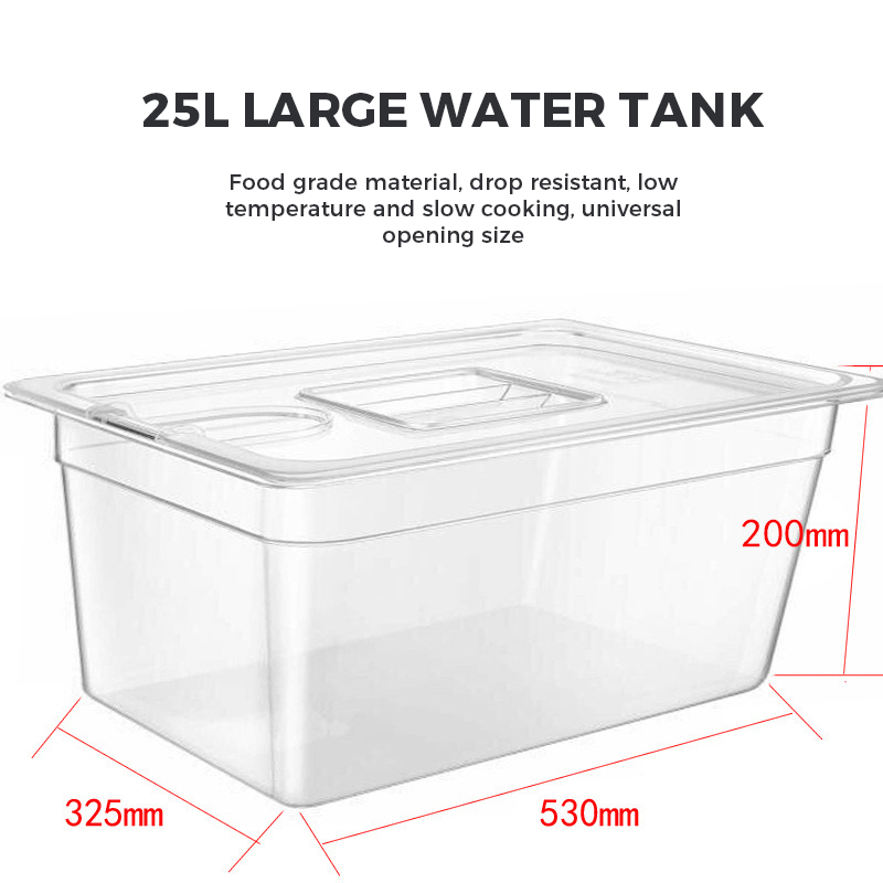 Oferta 2026: Kit de Accesorios - Sous Vide Container With Lid 11L reseña y precio