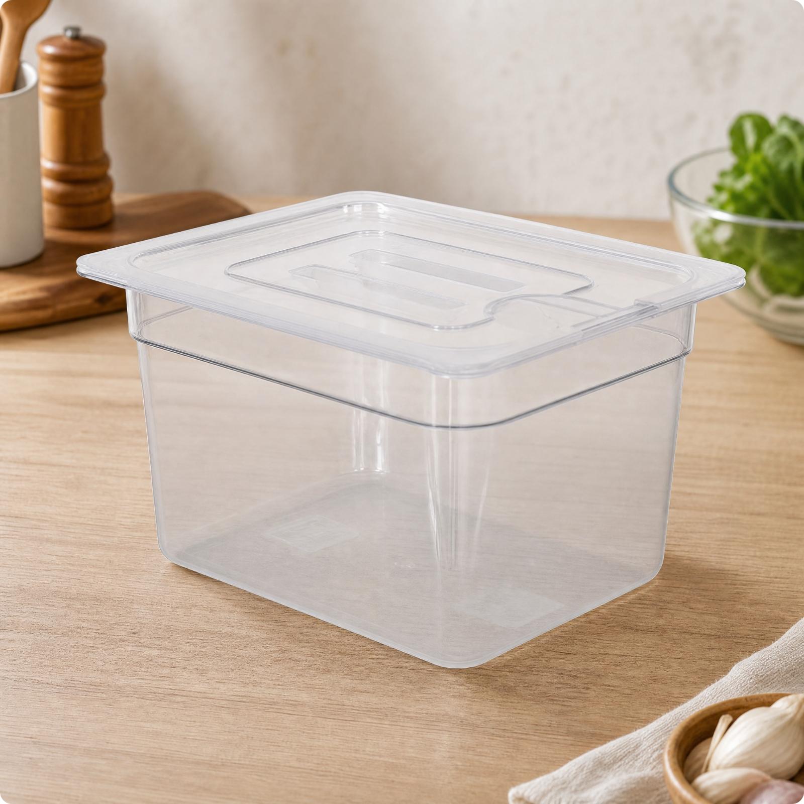 Recipiente transparente de 11  - Sous Vide Container With Lid 11L reseña y precio