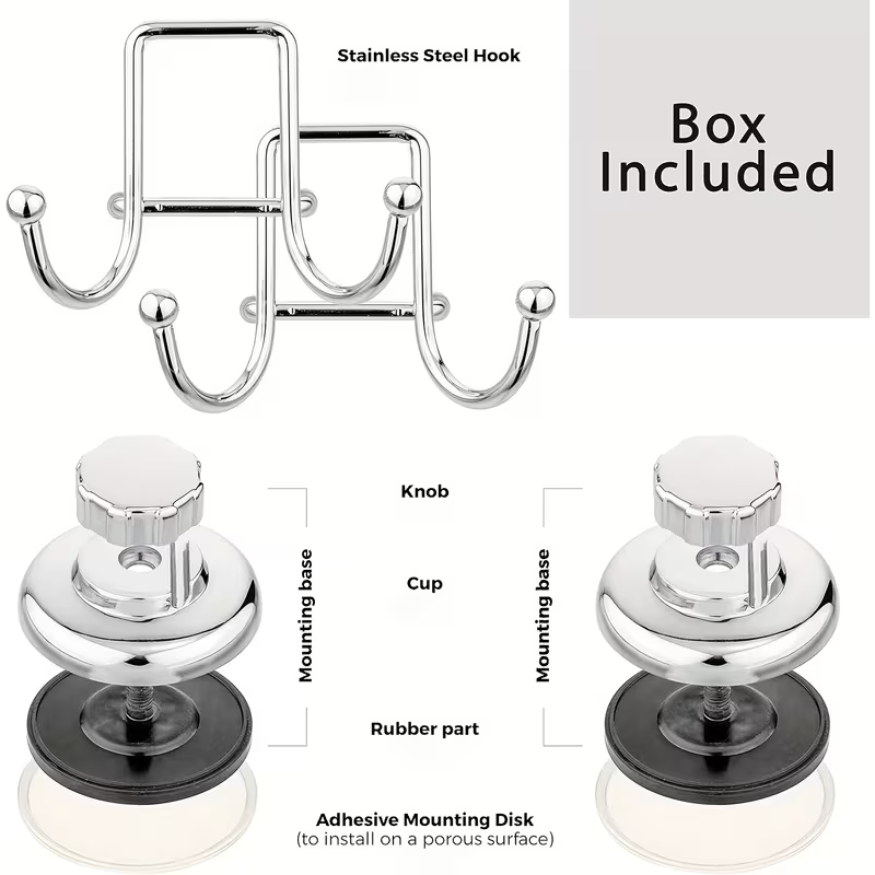 Gancho con ventosa para toalla - Sous Vide Rack Stainless Steel reseña y precio
