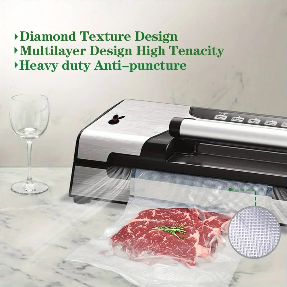 50 bolsas selladoras al vacío  - Vacuum Sealer Bags Rolls Bpa Free reseña y precio
