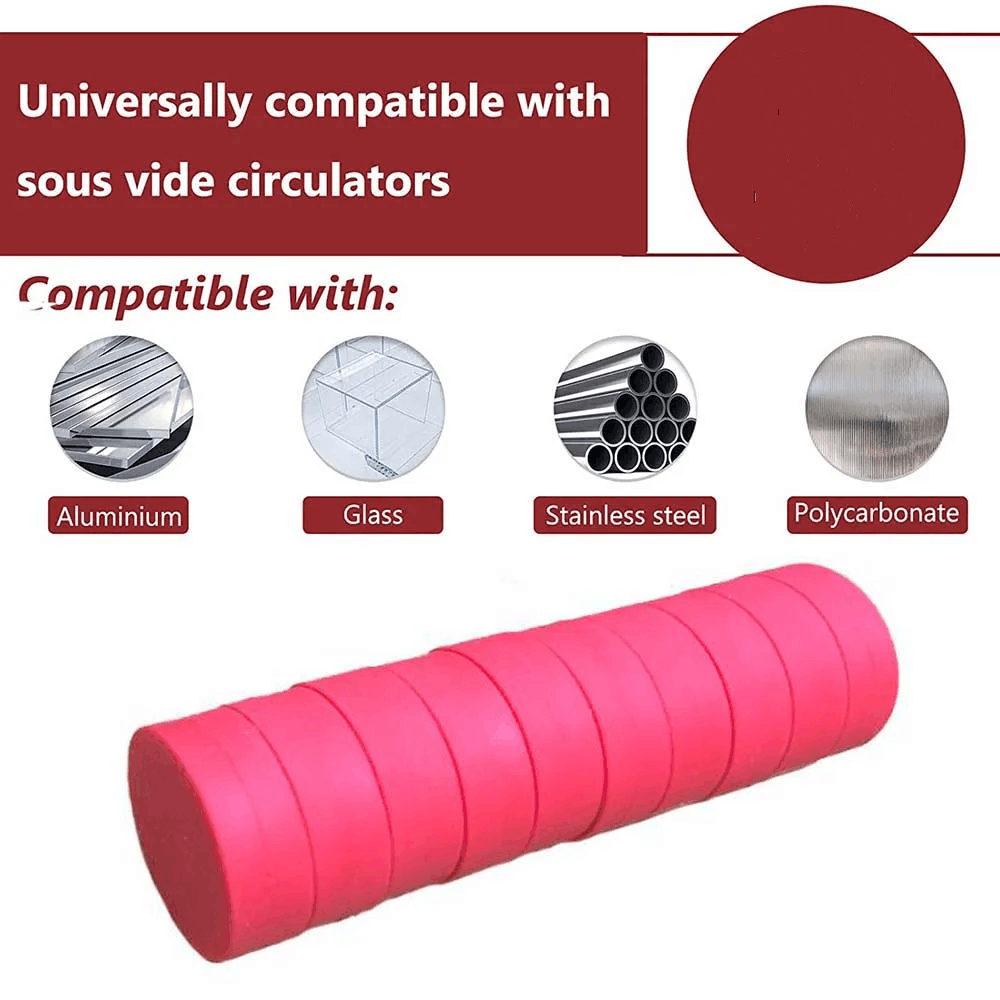 Imanes Sous Vide, accesorios d - Sous Vide Weights Food Grade reseña y precio