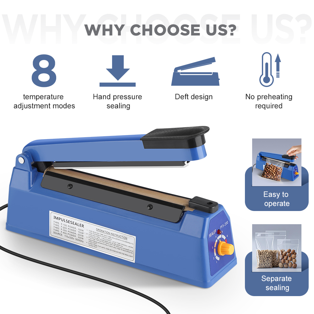Máquina selladora de impulso p - Vacuum Sealer Machine For Sous Vide reseña y precio