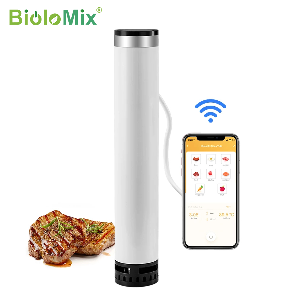 BioloMix-cocina Sous Vide inte - Sous Vide Immersion Circulator Wifi reseña y precio