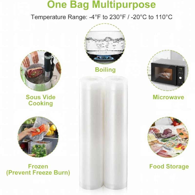 Rollos de Bolsas para Envasar  - Vacuum Sealer Bags Rolls Bpa Free reseña y precio