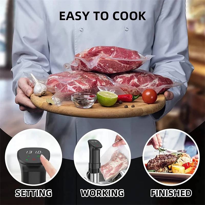 Olla de Cocción al Vacío Imper - Sous Vide Precision Cooker 1100W reseña y precio