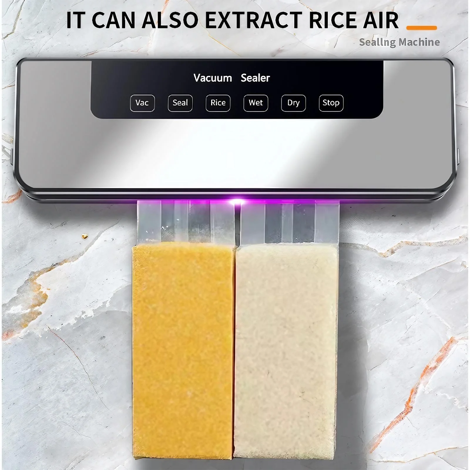 Máquina eléctrica para sellar  - Vacuum Sealer Machine For Sous Vide reseña y precio