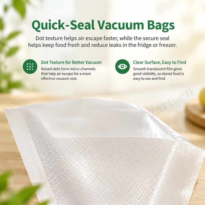 1 rollo de bolsas para envasar - Vacuum Sealer Bags Rolls Bpa Free reseña y precio