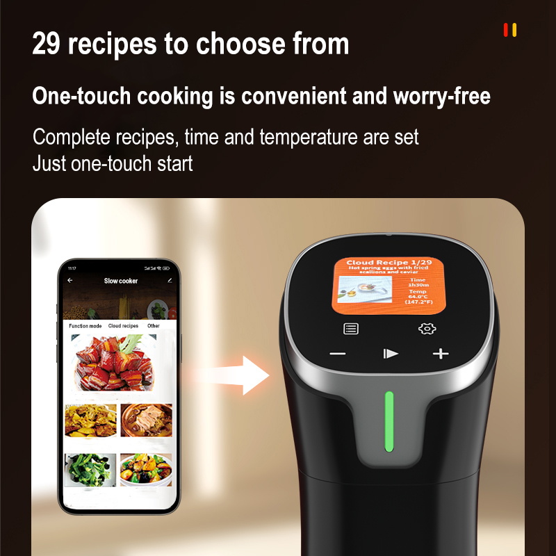 Cocina Sous Vide WIFI, 1100W,  - Sous Vide Immersion Circulator Wifi reseña y precio