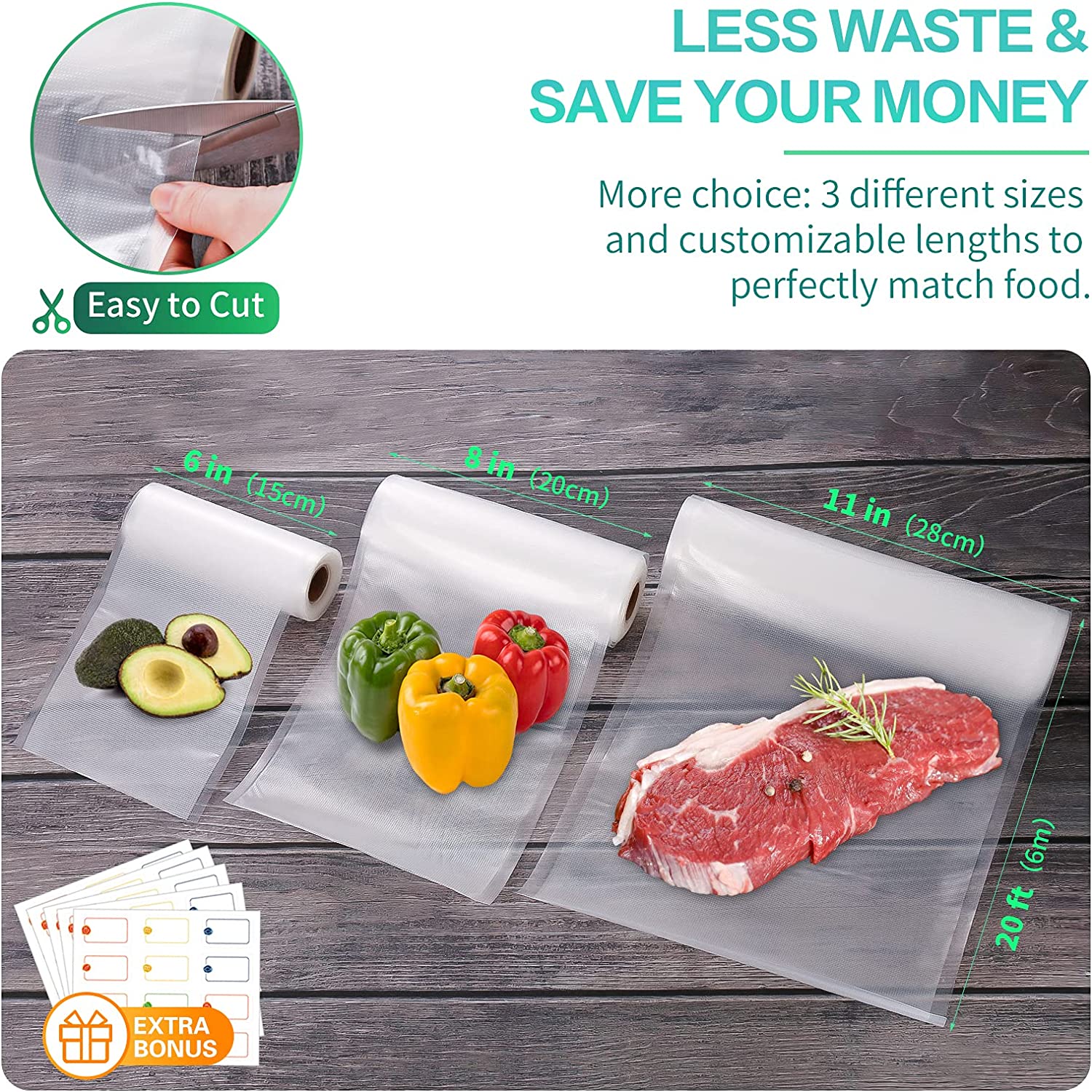 Bolsas de Cocina para Envasado - Vacuum Sealer Machine For Sous Vide reseña y precio