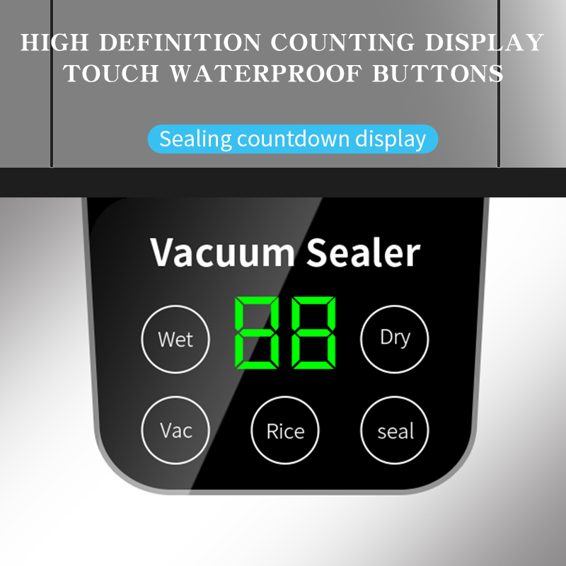 Selladora al Vacío Eléctrica S - Vacuum Sealer Machine For Sous Vide reseña y precio