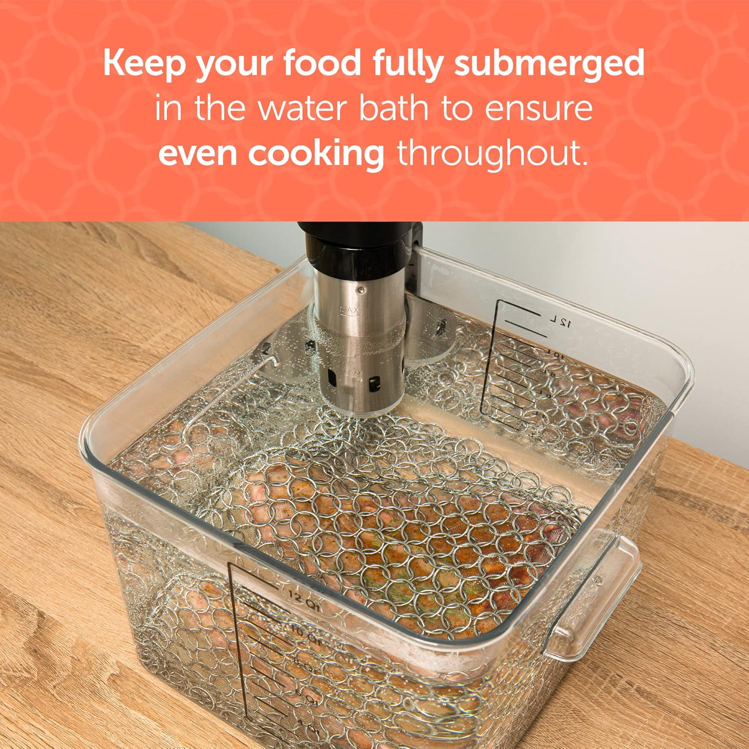 Pesas para Sous Vide de Grado  - Sous Vide Weights Food Grade reseña y precio
