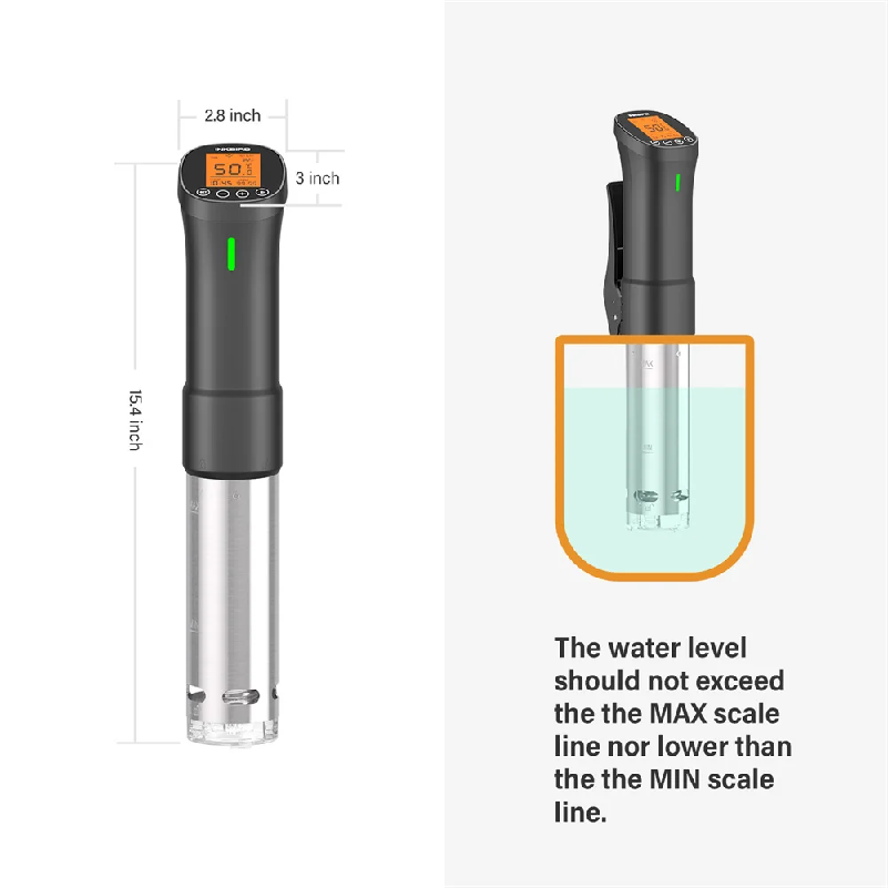 Olla de Cocción de Precisión c - Sous Vide Immersion Circulator Wifi reseña y precio