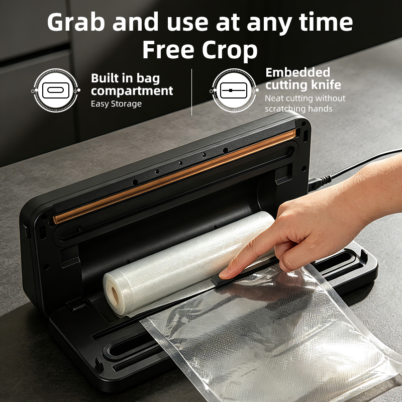 Nueva máquina selladora al vac - Vacuum Sealer Machine For Sous Vide reseña y precio