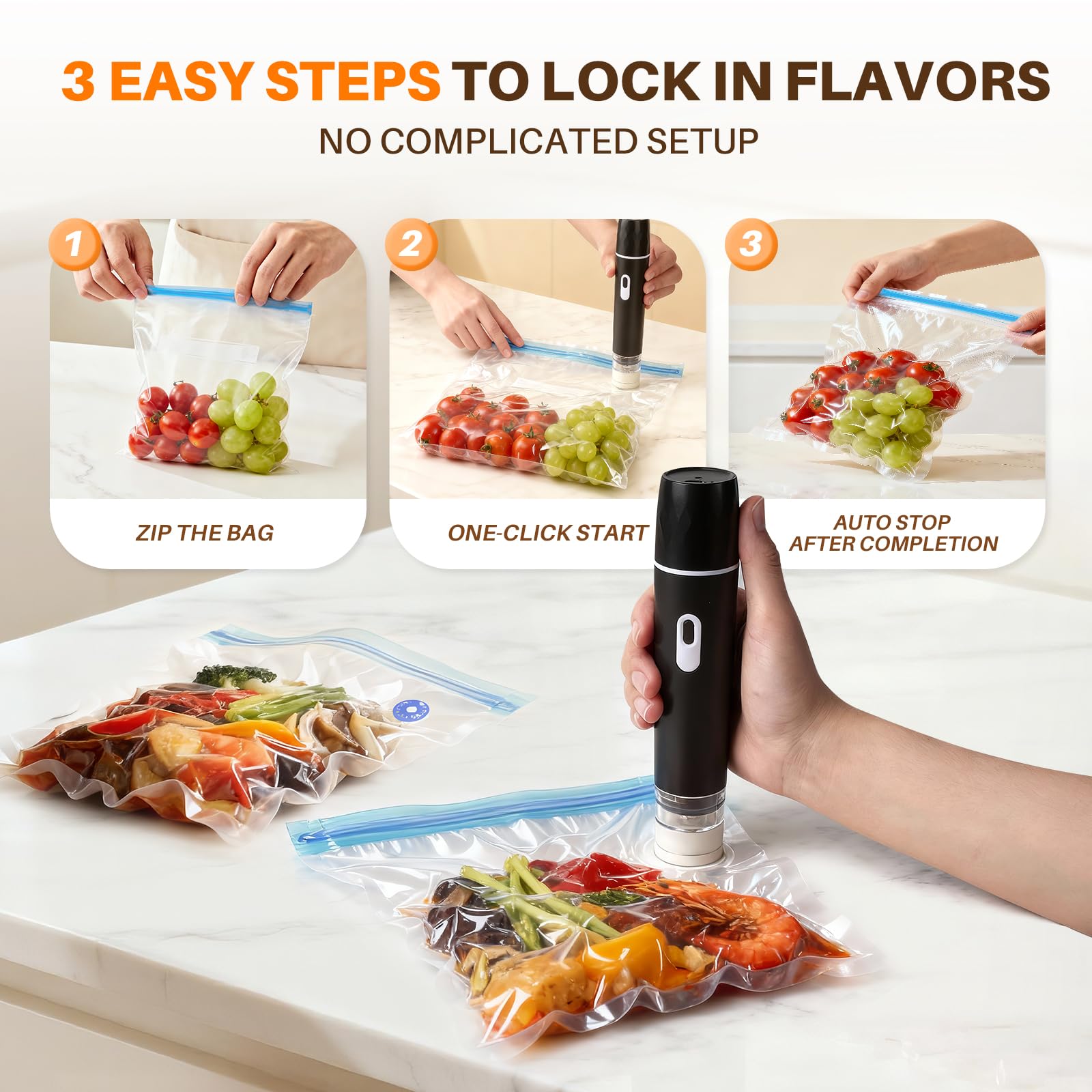 Sellador de Alimentos al Vacío - Vacuum Sealer Machine For Sous Vide reseña y precio