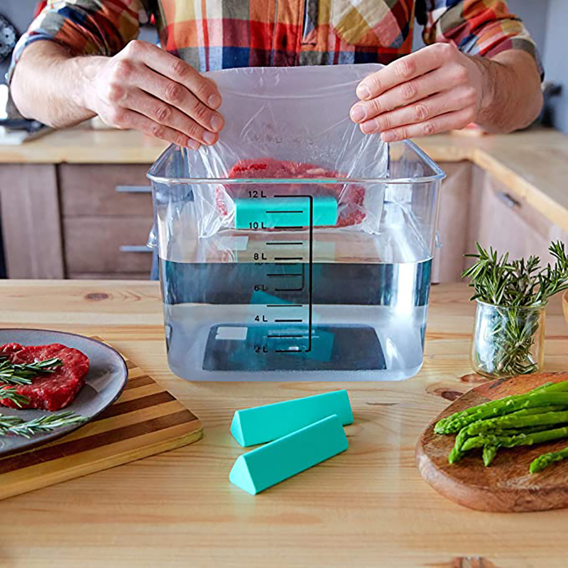 Paquete de 3 pesas de submersi - Sous Vide Weights Food Grade reseña y precio
