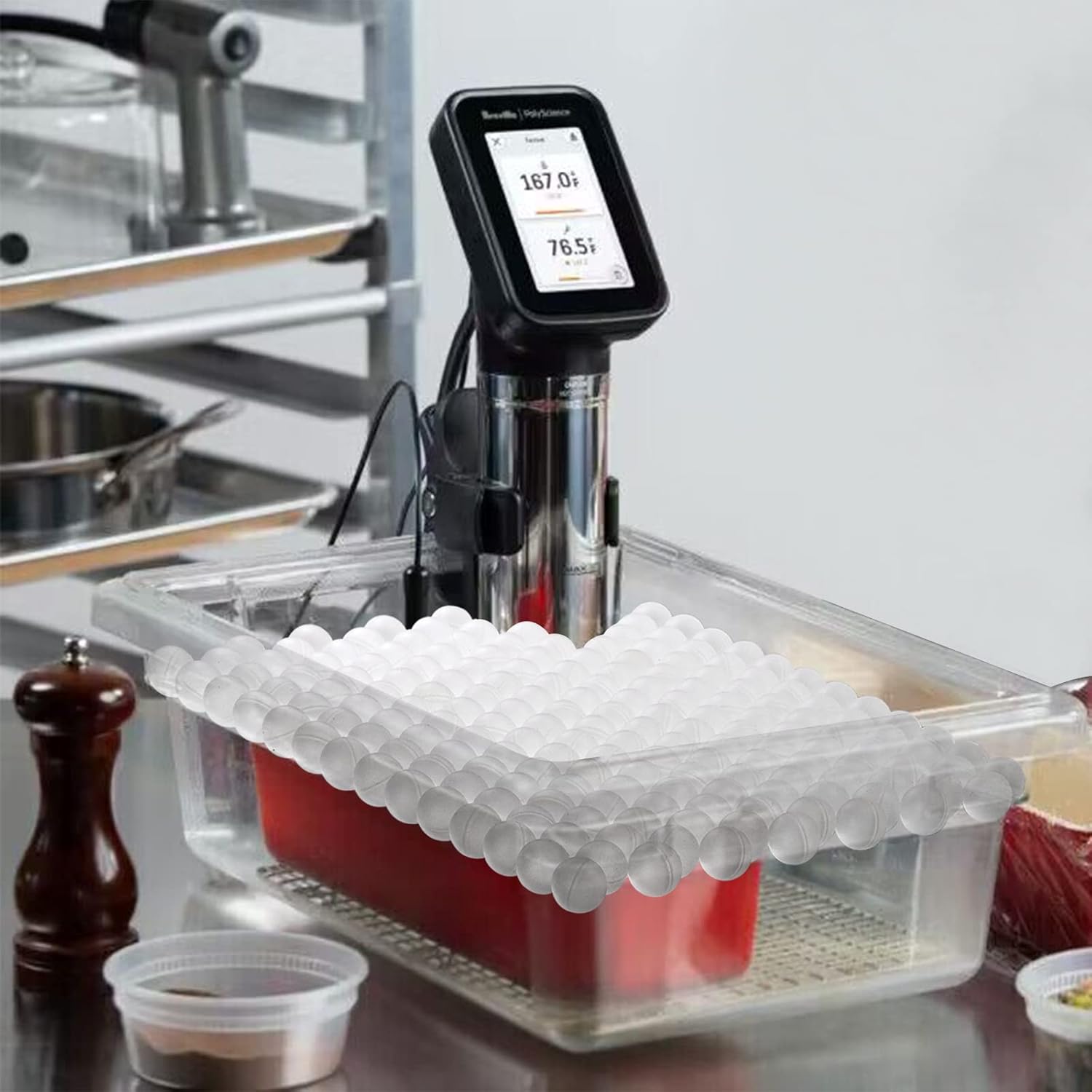 250 Uds bolas de conservación  - Sous Vide Cooking Balls 250Pcs reseña y precio