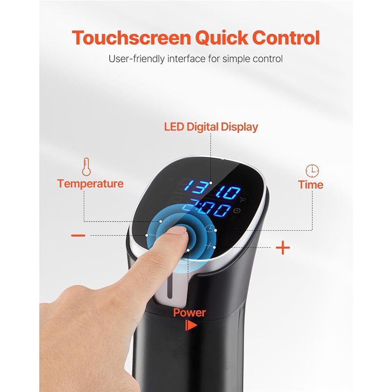 Olla de Cocción Sous-Vide de P - Sous Vide Precision Cooker 1100W reseña y precio