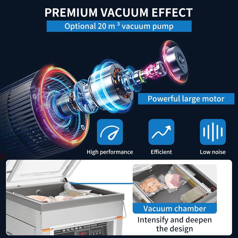 Selladora de Alimentos al Vací - Chamber Vacuum Sealer Commercial reseña y precio