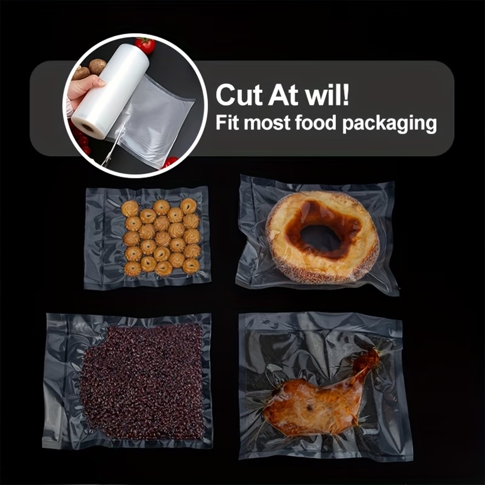 Bolsas de vacío texturizadas e - Vacuum Sealer Bags Rolls Bpa Free reseña y precio