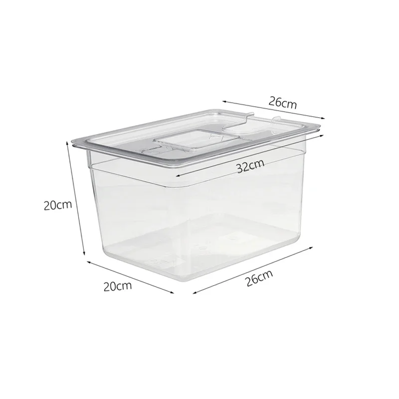 Contenedor de Agua Sous Vide d - Sous Vide Container With Lid 11L reseña y precio