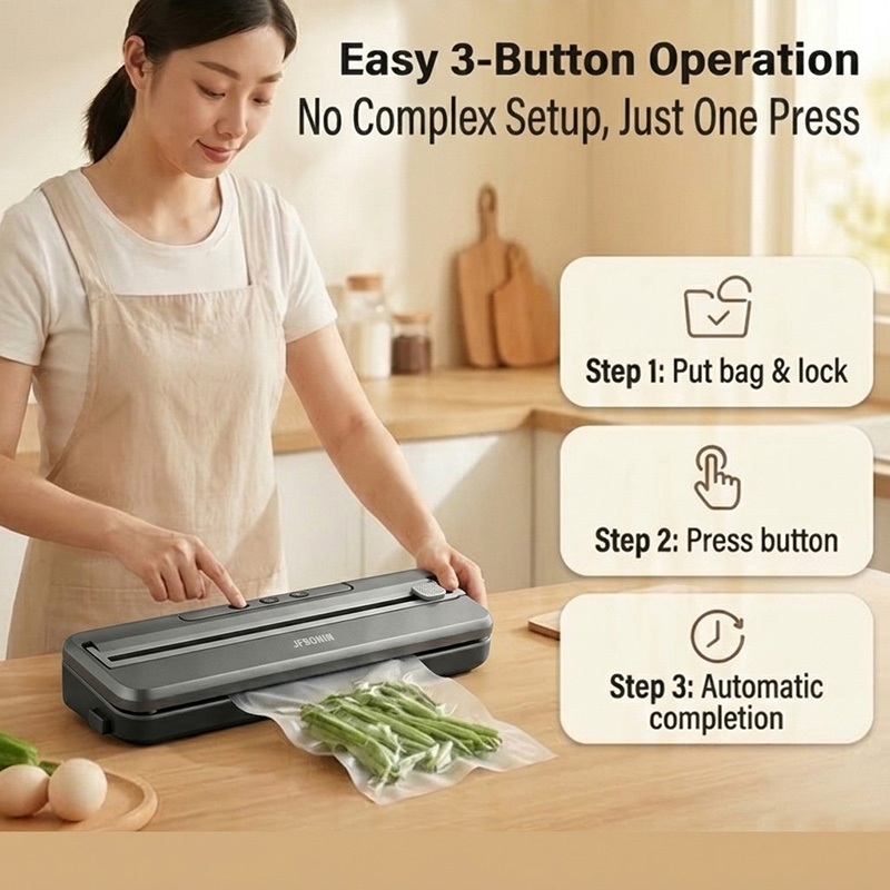 Máquina de Sellado al Vacío, M - Vacuum Sealer Machine For Sous Vide reseña y precio