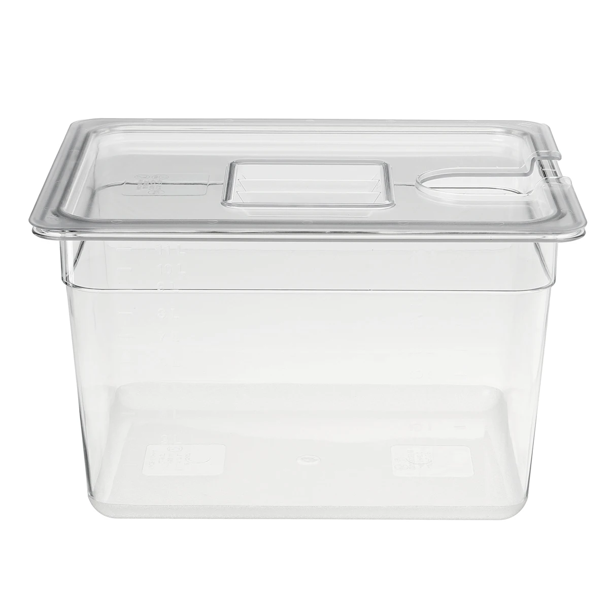 Contenedor de agua Sous Vide d - Sous Vide Container With Lid 11L reseña y precio
