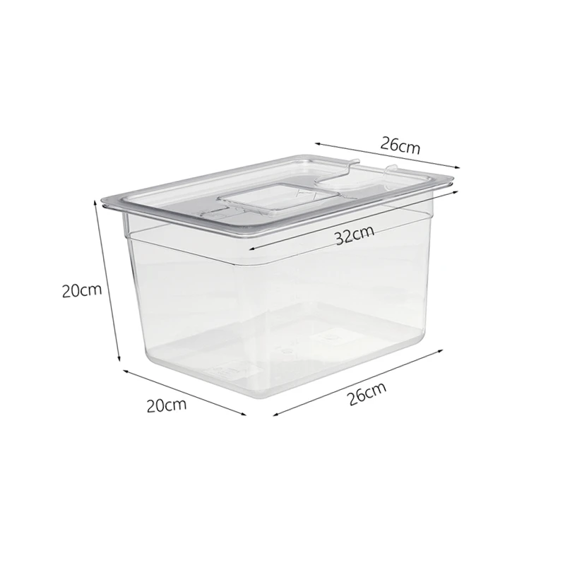 Contenedor de agua Sous Vide d - Sous Vide Container With Lid 11L reseña y precio