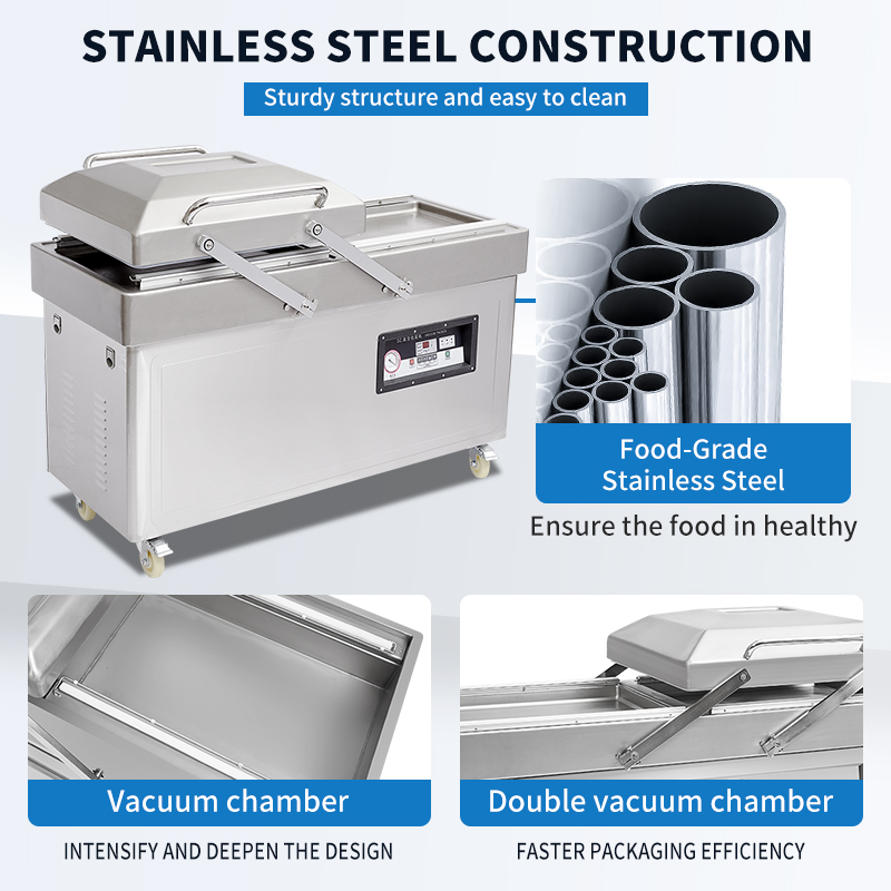 Selladora al Vacío Comercial D - Chamber Vacuum Sealer Commercial reseña y precio