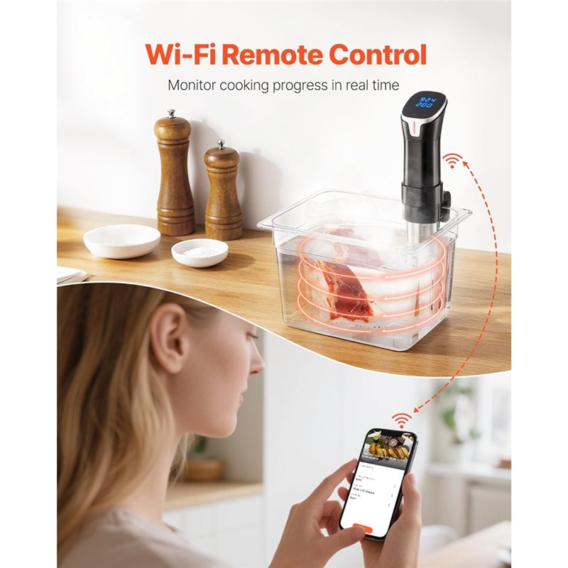 Nueva Máquina de Cocción Sous- - Sous Vide Precision Cooker 1100W reseña y precio