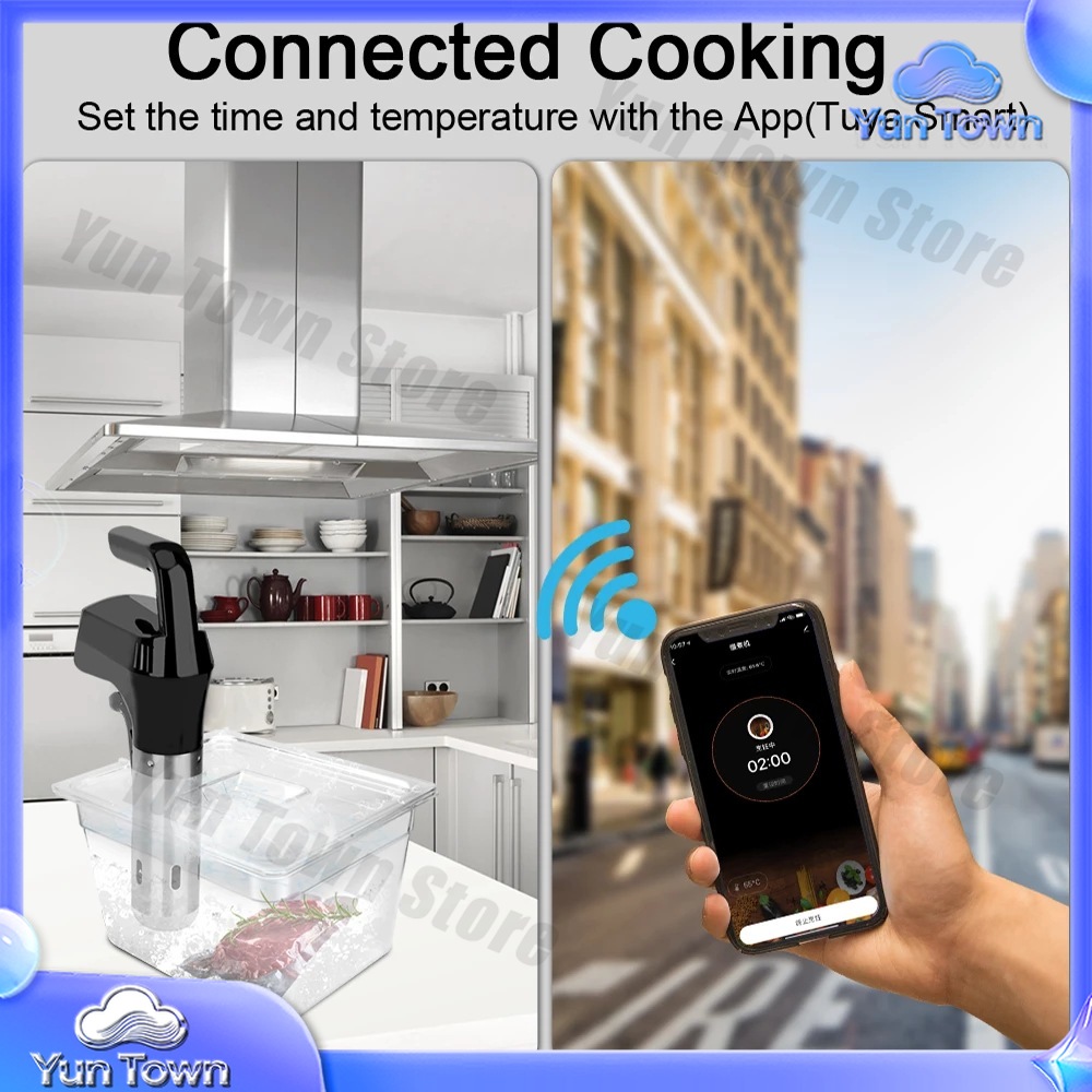 Máquina Sous Vide Inteligente  - Sous Vide Immersion Circulator Wifi reseña y precio