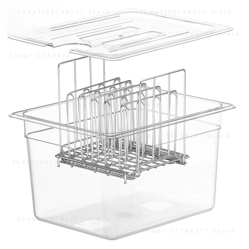 Recipiente para baño maría Sou - Sous Vide Container With Lid 11L reseña y precio
