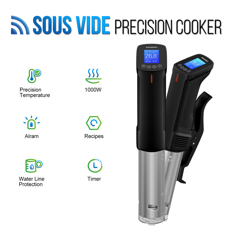 INKBIRD-cocina al vacío con pa - Sous Vide Immersion Circulator Wifi reseña y precio