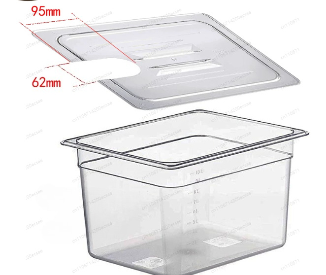 Olla Sous Vide de 11L, Contene - Sous Vide Container With Lid 11L reseña y precio