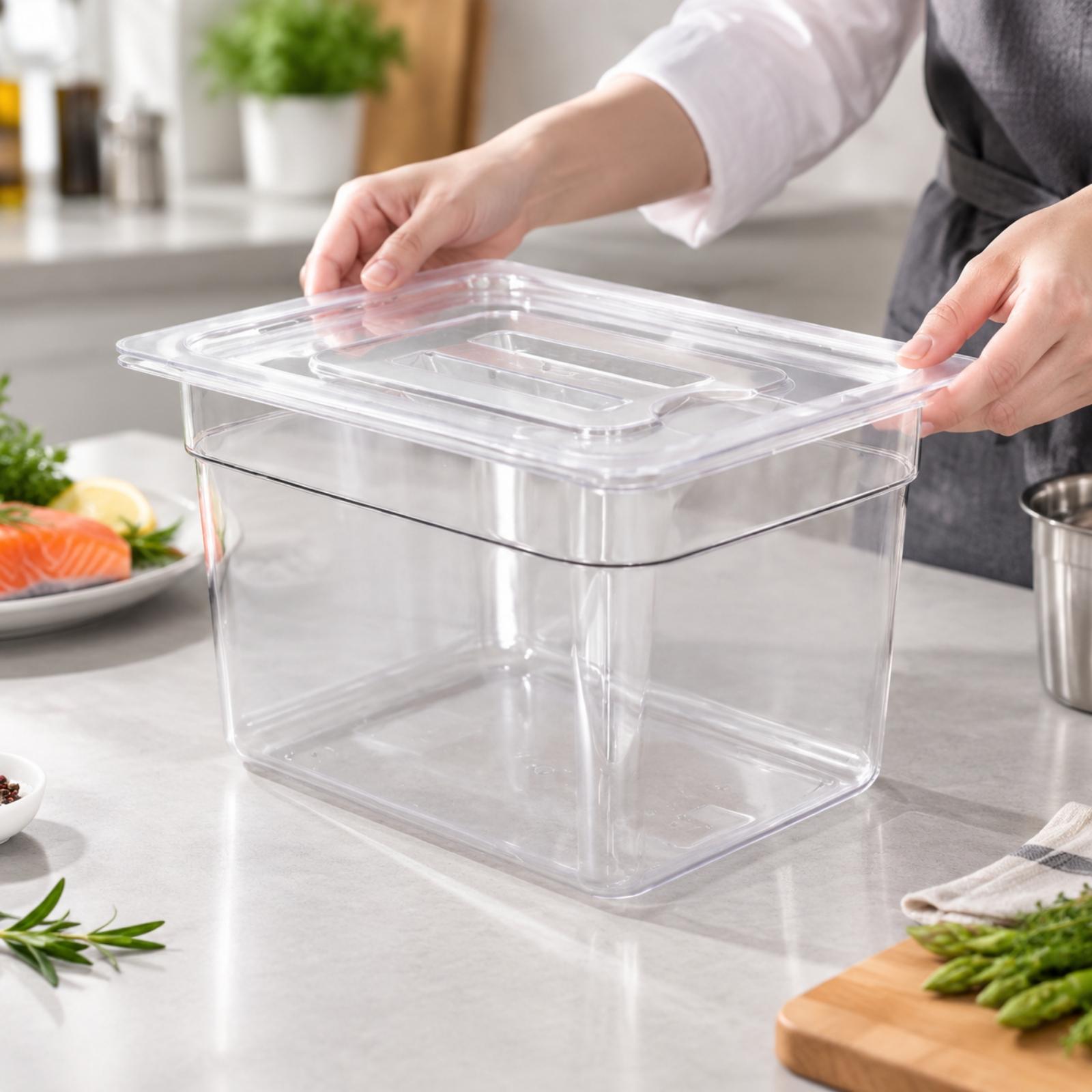 Recipiente de 11L para Sous Vi - Sous Vide Container With Lid 11L reseña y precio